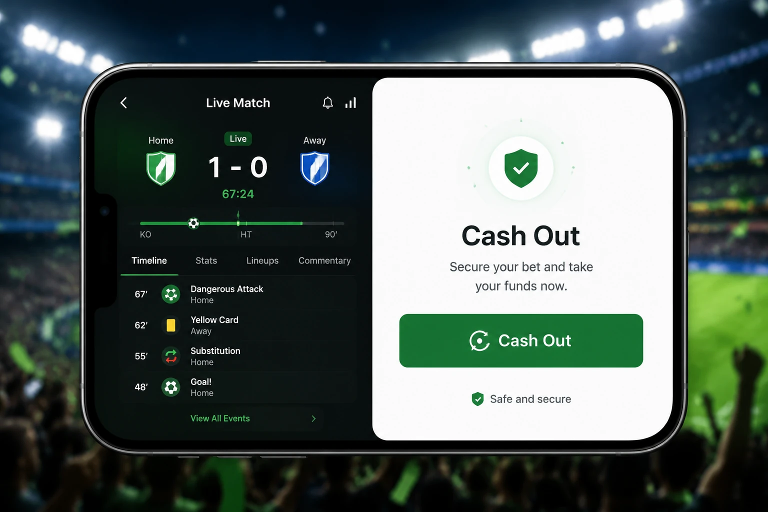 Online Betting Through Website and App